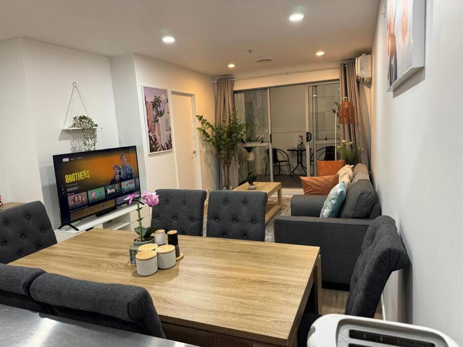 Stunning 3 Bd - 2 Bth City Apt - Pool & Carpark Auckland Luaran gambar